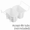 MOBILUX 2 X 4 LITRE SCOOPING BASKET